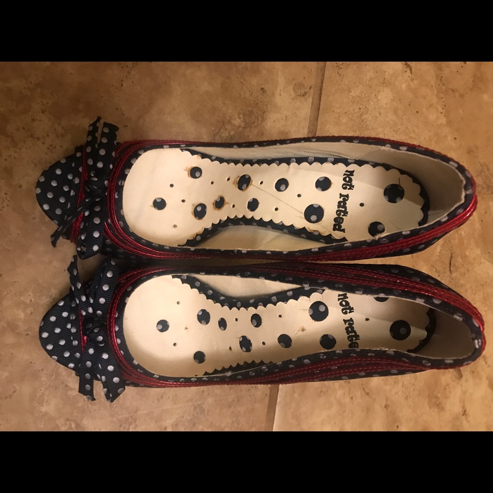 Not Rated Polka Dot heels